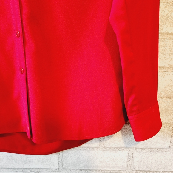 Talbots Button Down Blouse - Picture 5 of 8